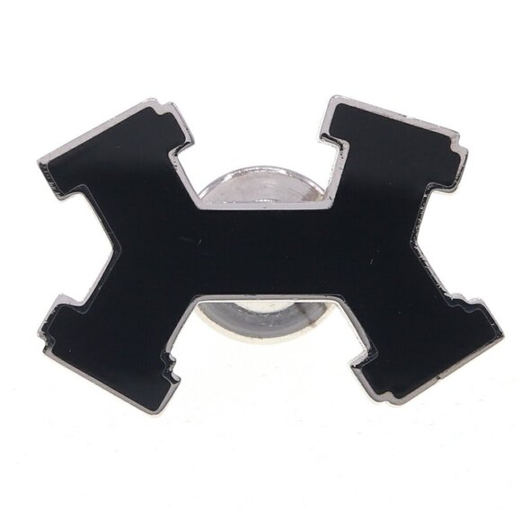 HERMES Black Brooch - Picture 1 of 7